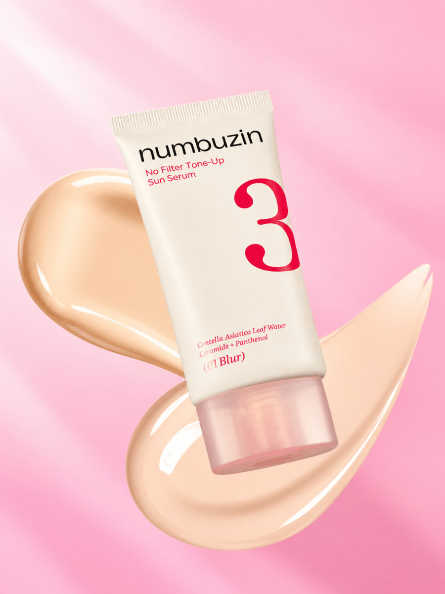 numbuzin No.3 No Filter Tone-Up Serum - 01. Blur Lakinza K-beauty