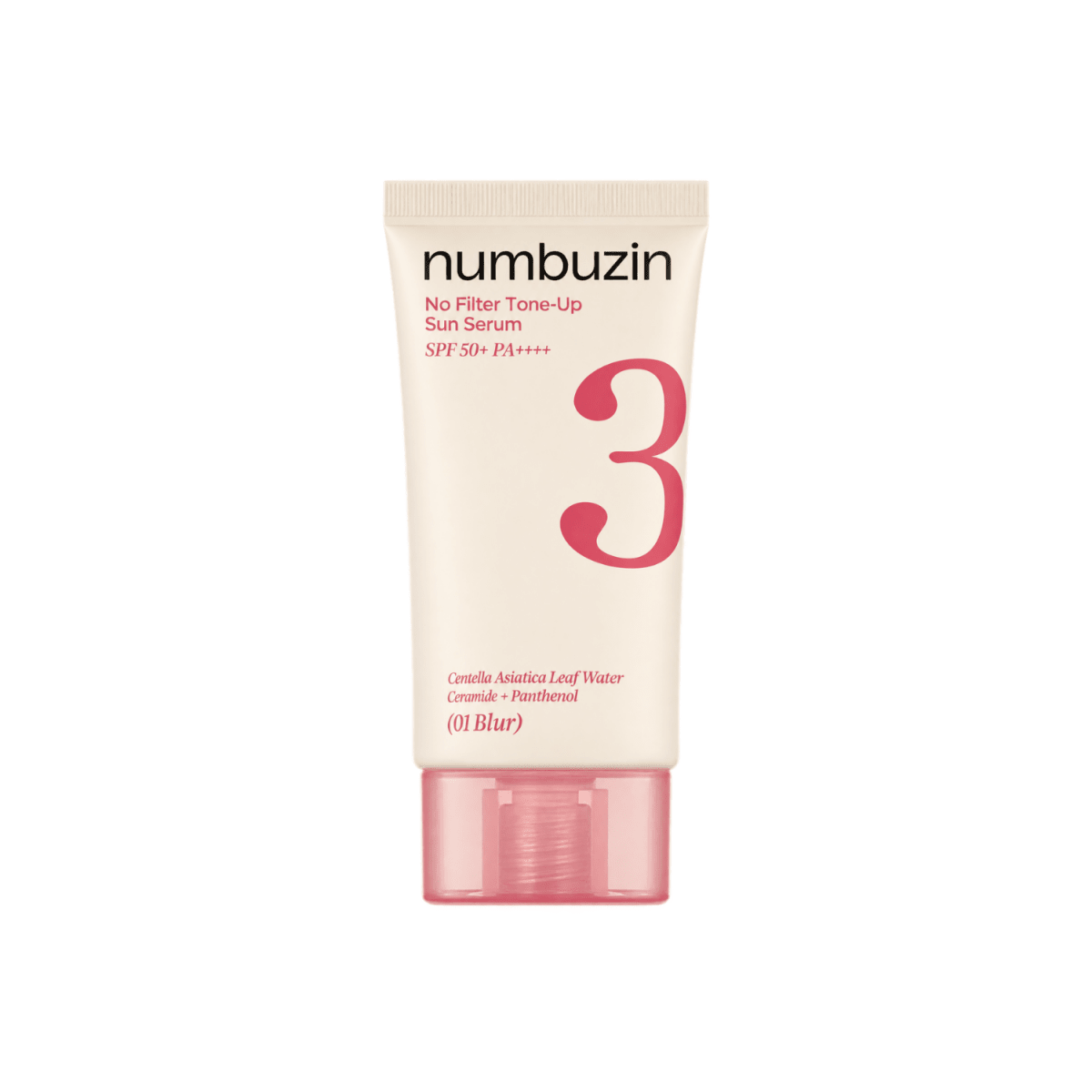 numbuzin No.3 No Filter Tone-Up Serum - 01. Blur Lakinza K-beauty