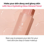 Numbuzin No.4 Hydrating Glow Mineral Toner 200ml | Lakinza K - beauty Canada