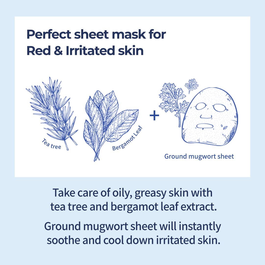 numbuzin No.4 Icy Soothing Sheet Mask 27ml | Lakinza K - beauty Canada