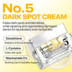 Numbuzin No.5+ Glutathione Vitamin Dark Spot Cream 50ml | Lakinza K - beauty Canada