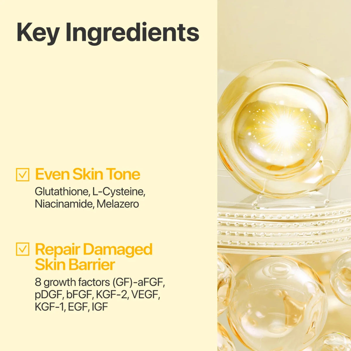 Numbuzin No.5+ Glutathione Vitamin Dark Spot Cream 50ml | Lakinza K - beauty Canada