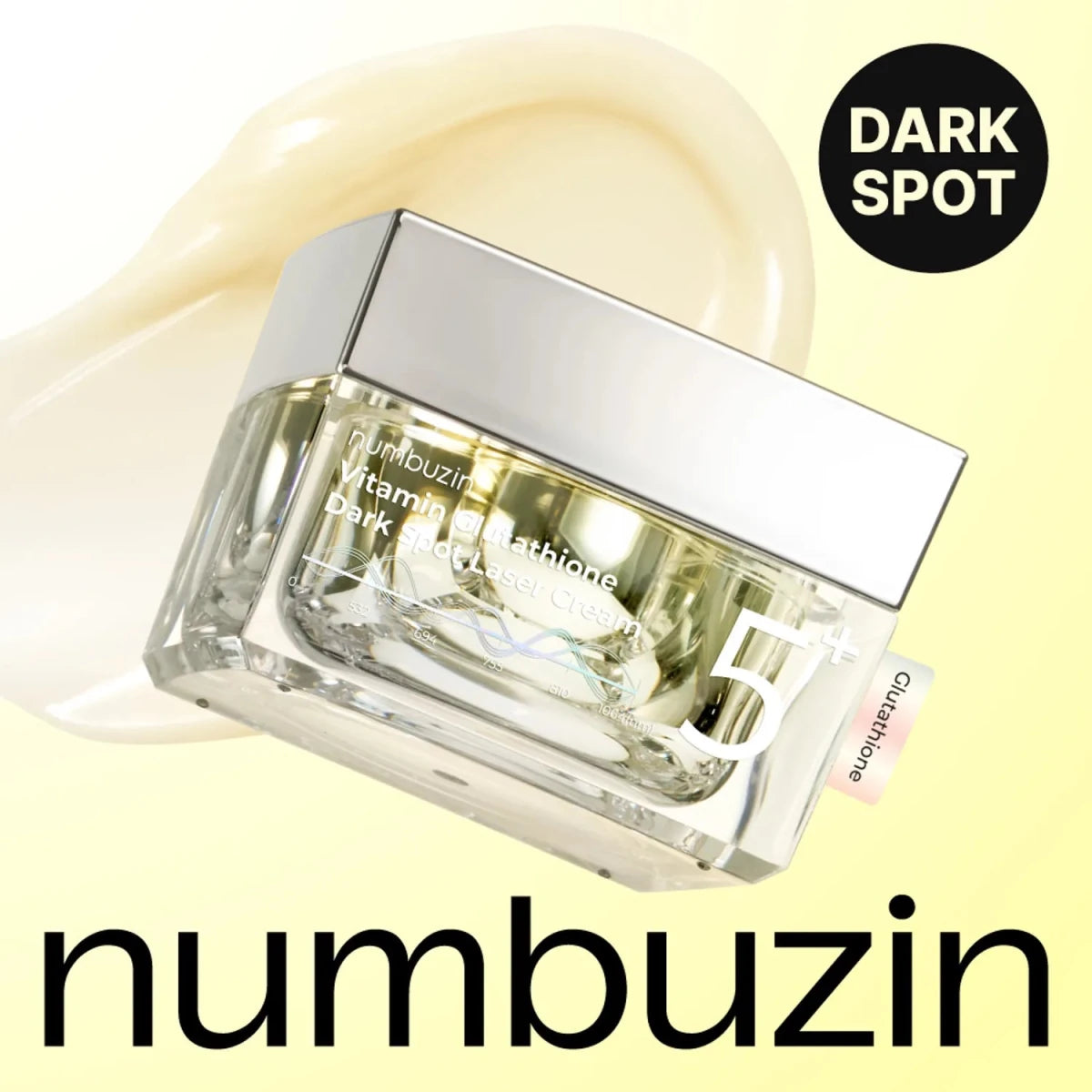 Numbuzin No.5+ Glutathione Vitamin Dark Spot Cream 50ml Lakinza K-beauty