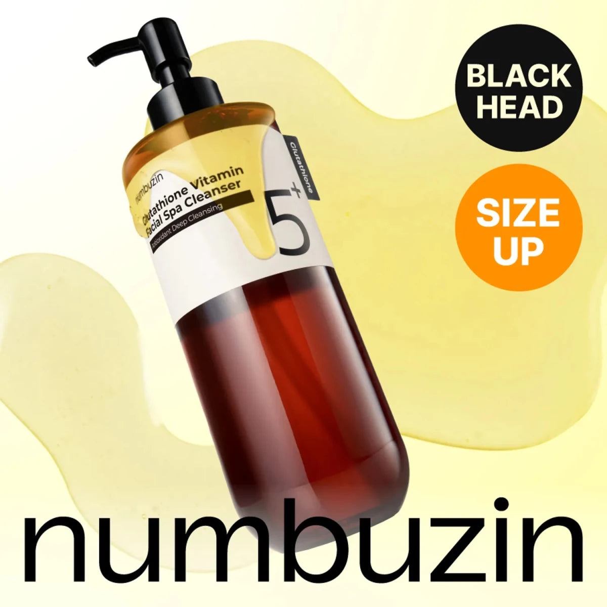 Numbuzin No.5+ Glutathione Vitamin Facial Spa Cleanser 200ml Lakinza K-beauty