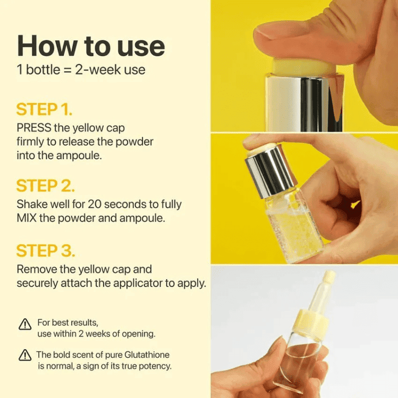 Numbuzin No.5 Glutathione100 x TXA10 Advanced Dark Spot Ampoule Concentrate 10g Lakinza K-beauty