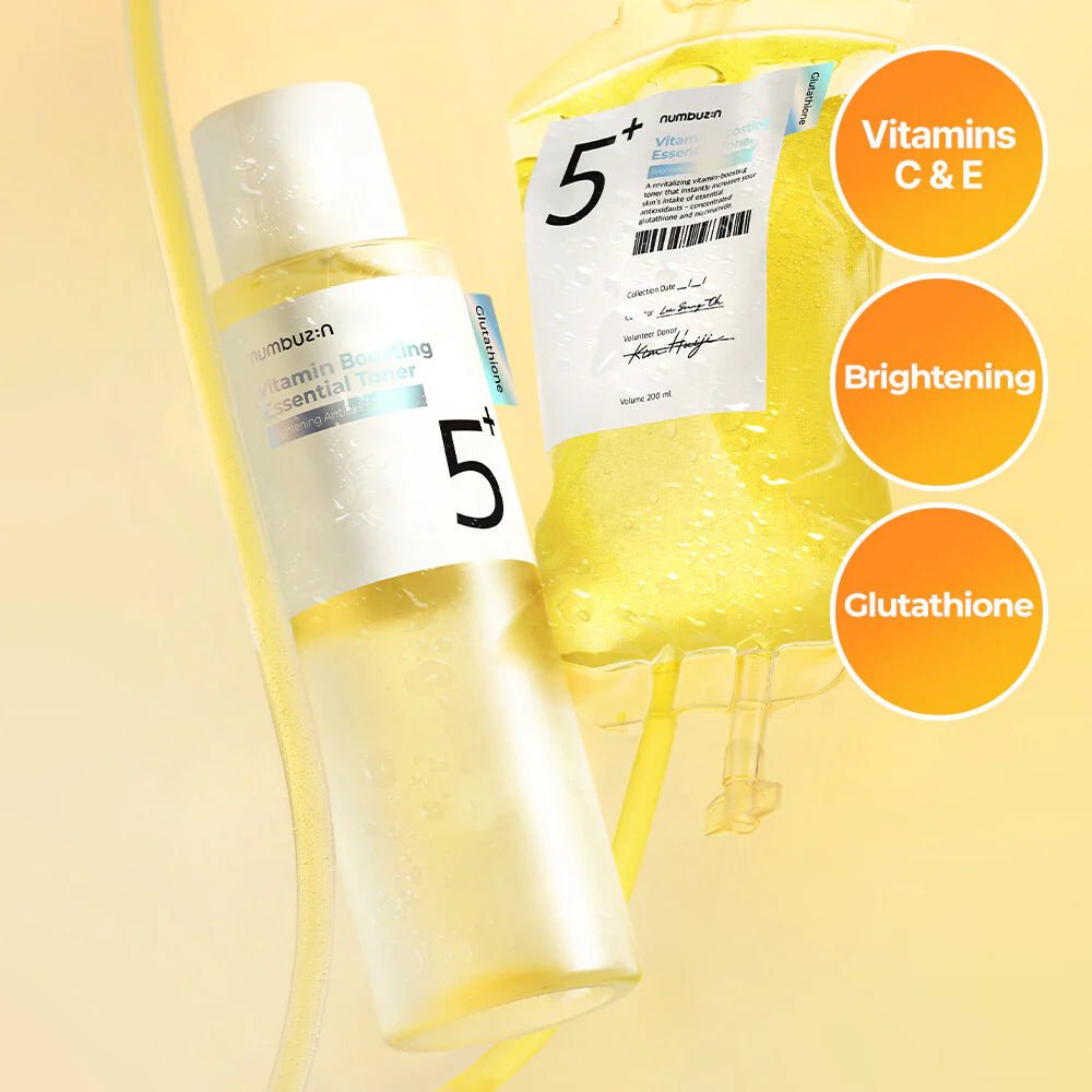 Numbuzin No.5 Vitamin Boosting Essential Toner 200ml Lakinza K-beauty