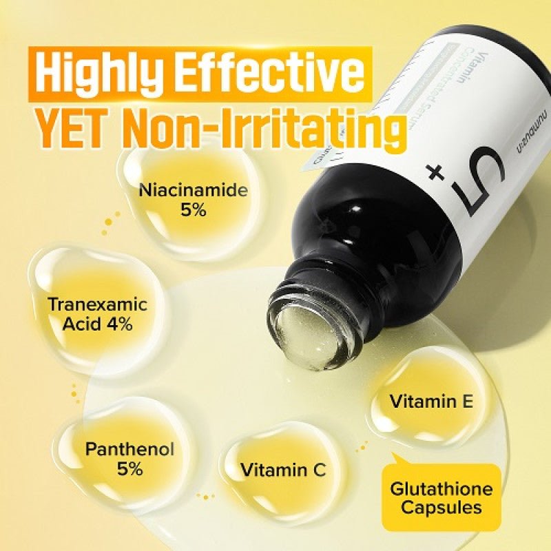 Numbuzin No.5 Vitamin Concentrated Serum 30ml – Lakinza K-beauty