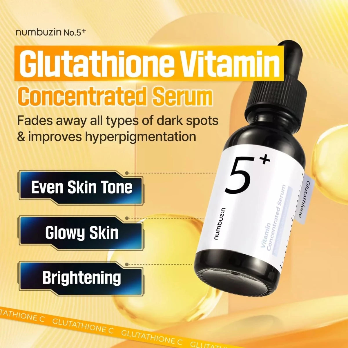 Numbuzin No.5 Vitamin Concentrated Serum 30ml | Lakinza K - beauty Canada
