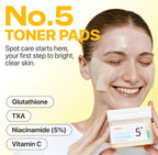 Numbuzin No.5 Vitamin - Niacinamide Concentrated Pad 180ml / 70pads | Lakinza K - beauty Canada