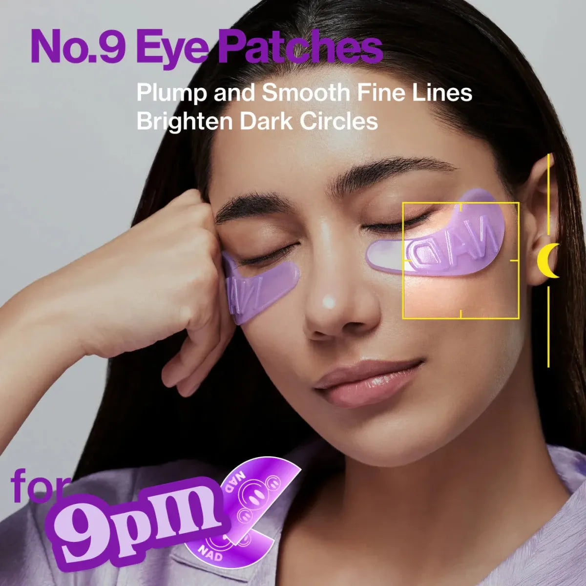 Numbuzin No.9 NAD+ Collagen Under Eye Patches 5EA Lakinza K-beauty