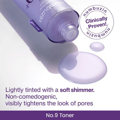 numbuzin No.9+ NAD+ PDRN Glow Boosting Toner 150ml | Lakinza K - beauty Canada