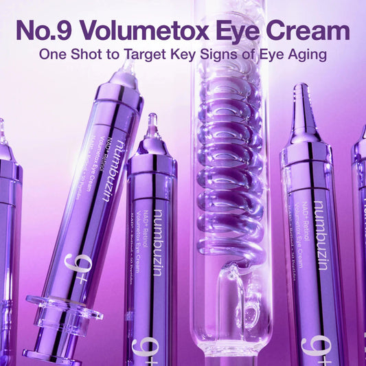 Numbuzin No.9 NAD+ Retinol Volumetox Eye Cream 10ml | Lakinza K - beauty Canada