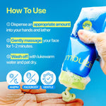 Numbuzin Zero Blemish Clarifying 2% Sulfur Cleansing Foam 150ml Lakinza K-beauty