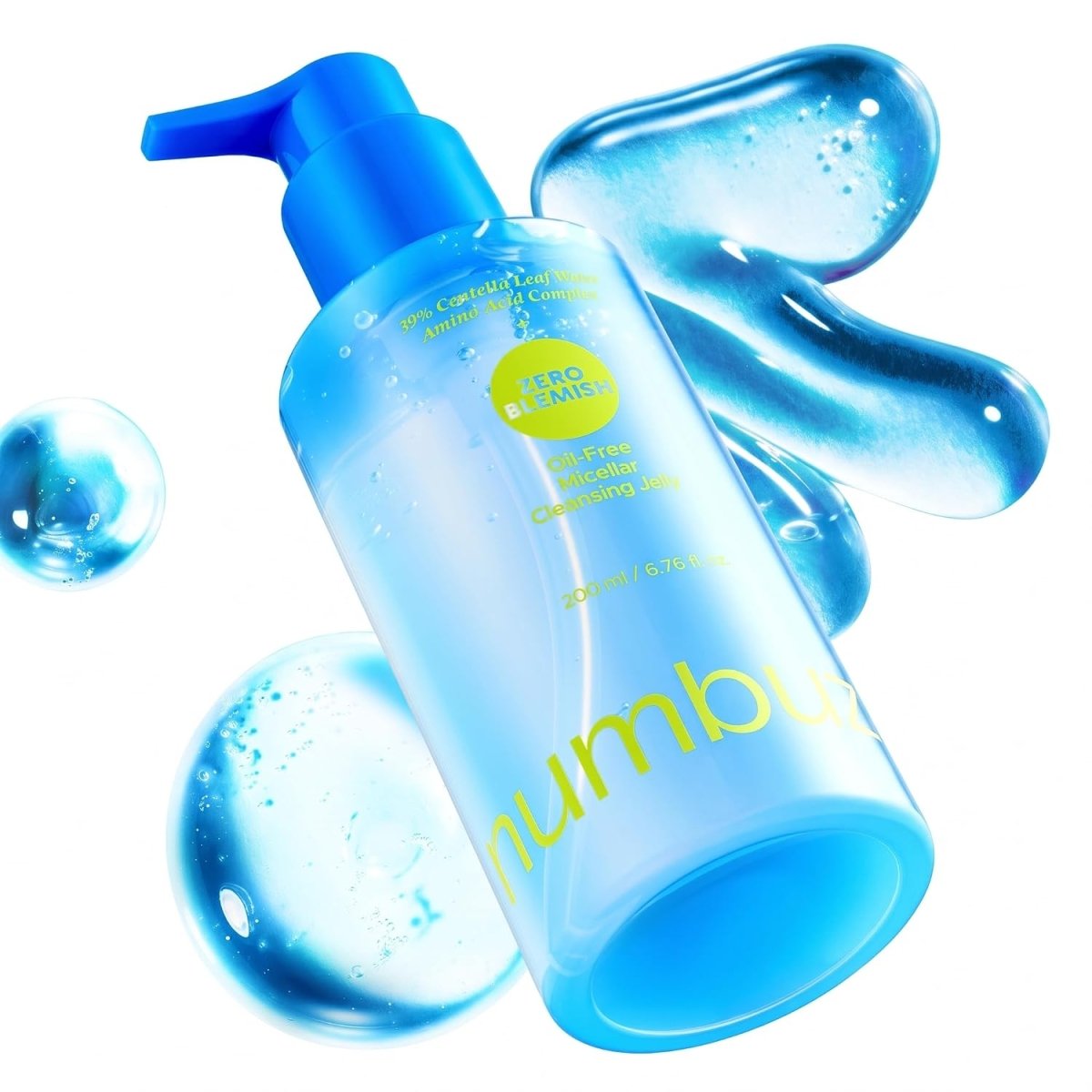 Numbuzin Zero Blemish Oil-Free Micellar Cleansing Jelly 200ml Lakinza K-beauty