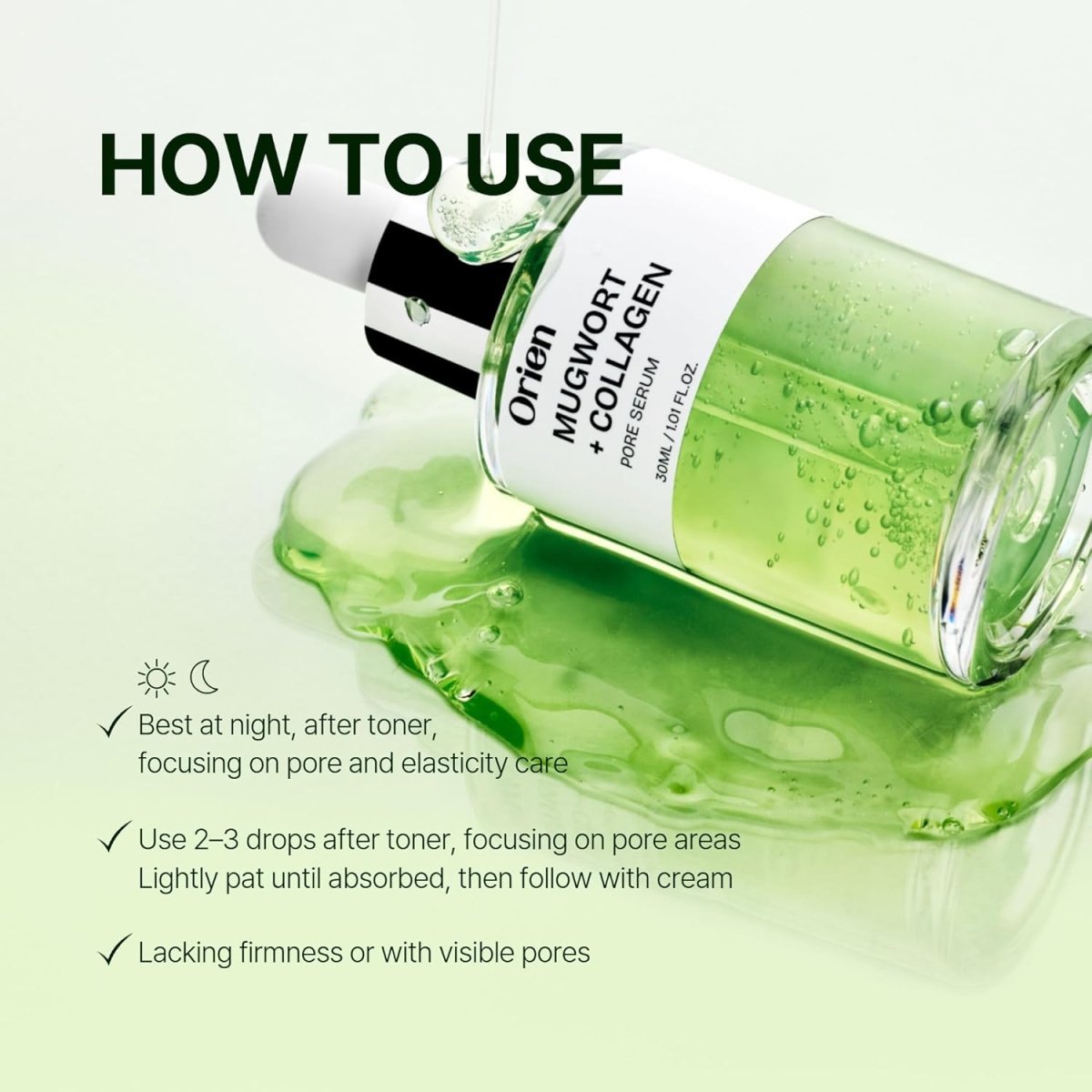 Orien Mugwort Collagen Serum 30ml | Lakinza K - beauty Canada
