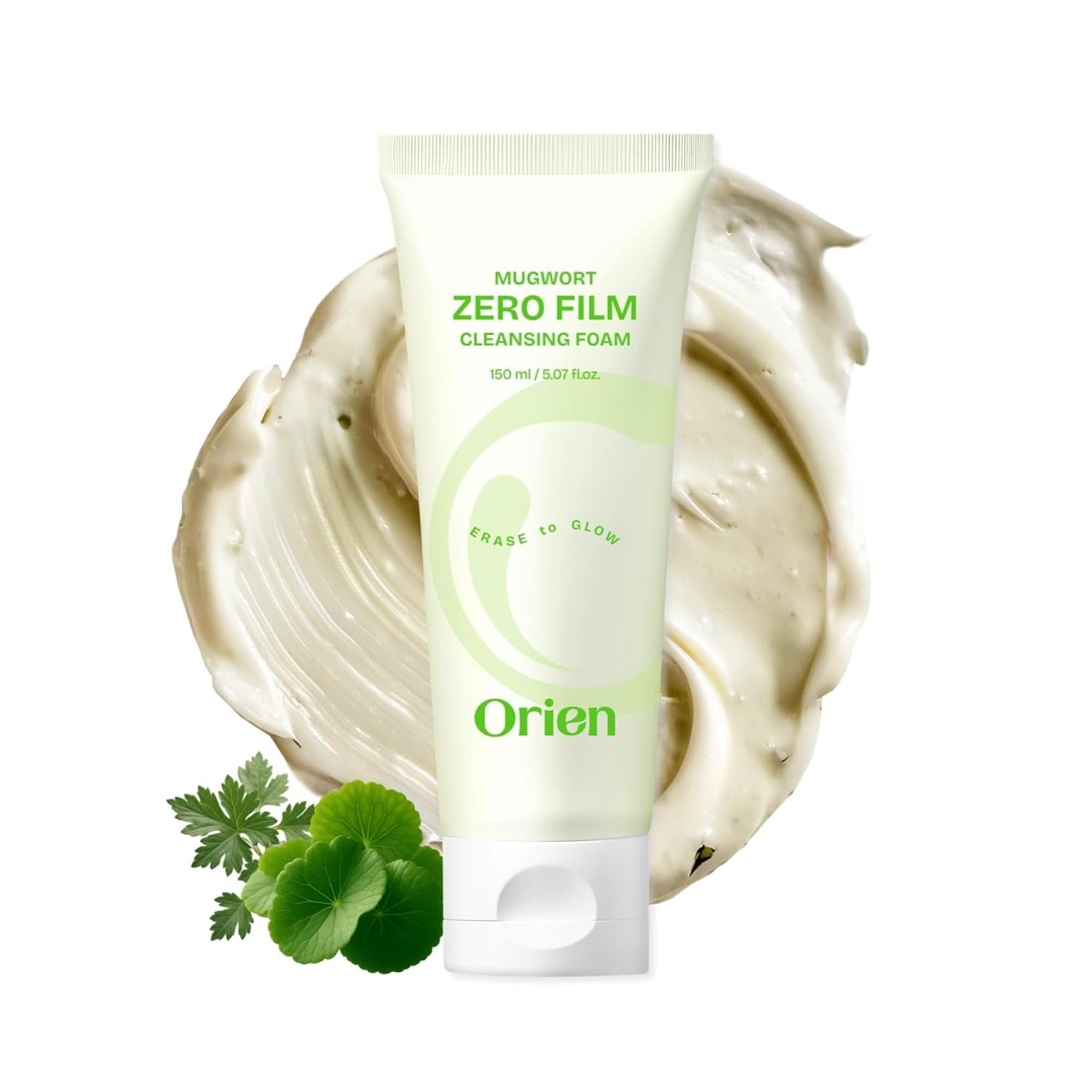 Orien Mugwort Zero Film Cleansing Foam 150ml Lakinza K-beauty
