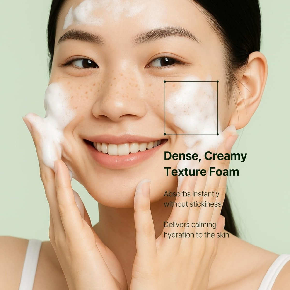 Orien Mugwort Zero Film Cleansing Foam 150ml | Lakinza K - beauty Canada