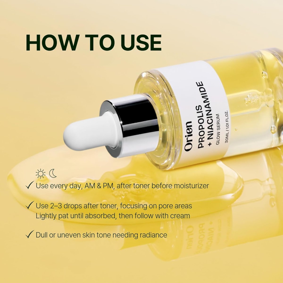 Orien Propolis Niacinamide Serum 30ml | Lakinza K - beauty Canada