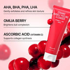 Parnell AHA Omija Ceramic Bubble Peeling Cleanser 180ml | Lakinza K - beauty Canada