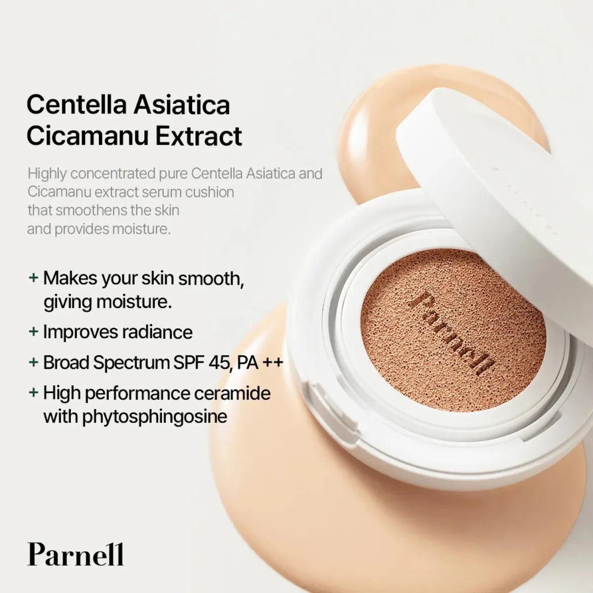 Parnell Cicamanu Serum Cushion 15g Lakinza K-beauty