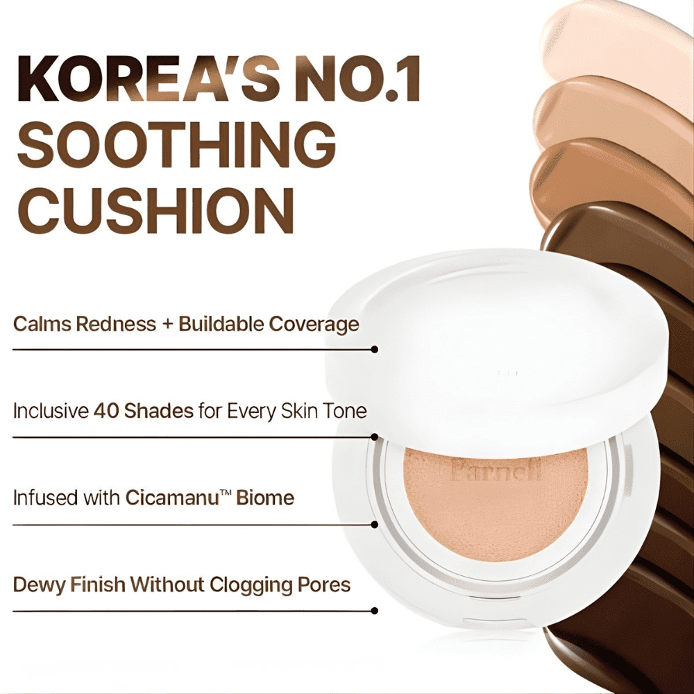 Parnell Cicamanu Serum Cushion 15g Lakinza K-beauty