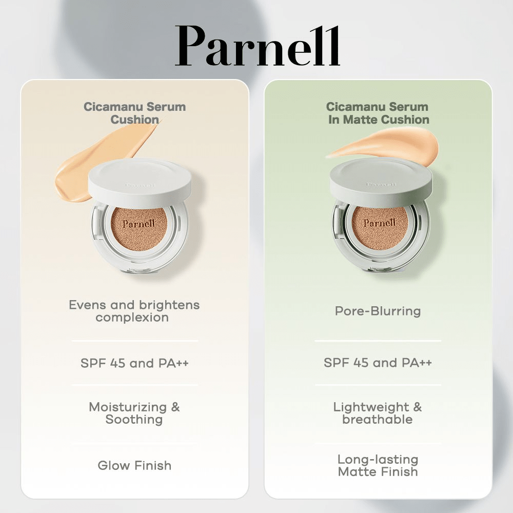 Parnell Cicamanu Serum In - Matte Cushion 15g | Lakinza K - beauty Canada