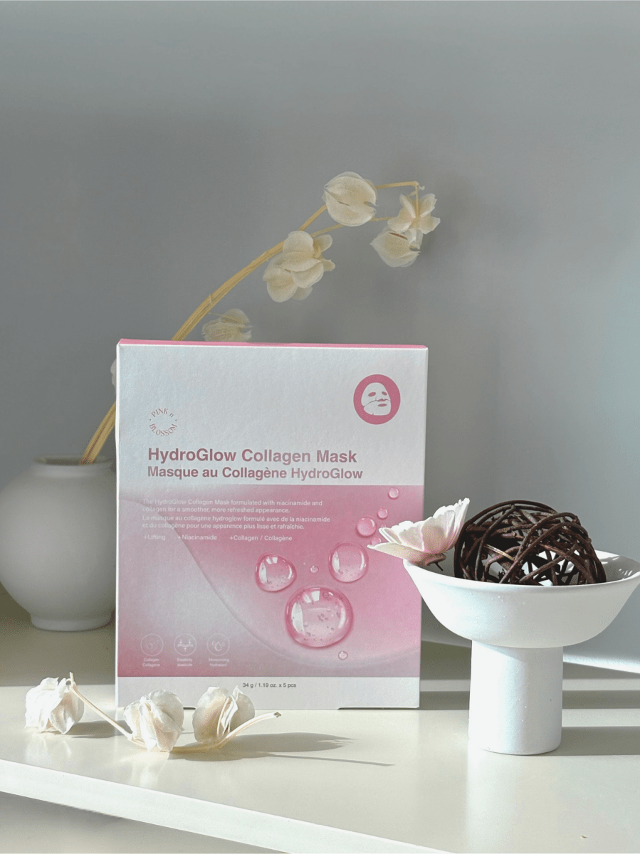 Pinknblossom HydroGlow Collagen Mask 34g | Lakinza K - beauty Canada