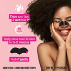 PnB Charcoal Nose Pore Strip | Lakinza K - beauty Canada