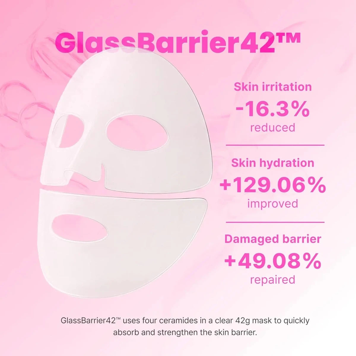 PO:DL Oat Ceramide HydroMask 42g Lakinza K-beauty