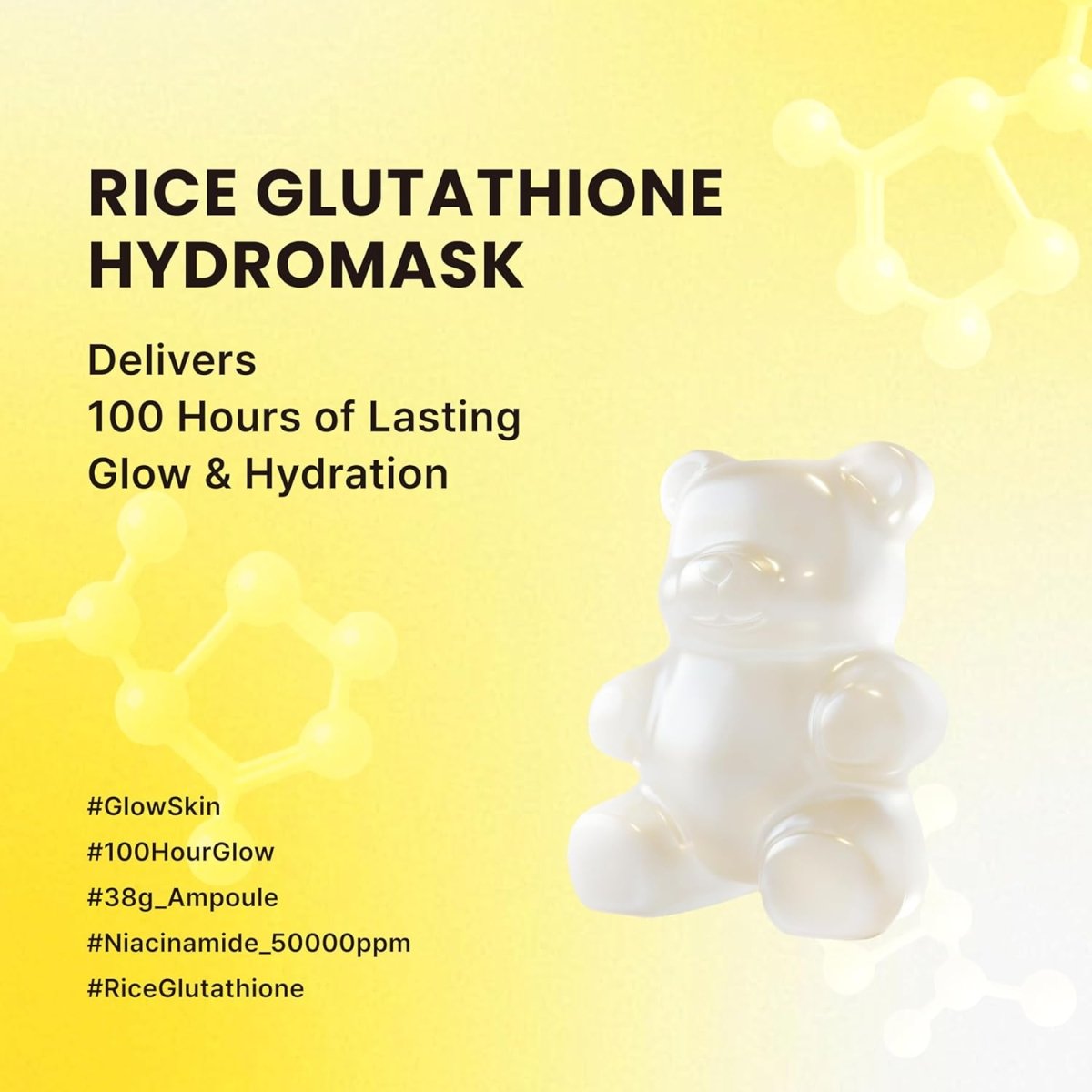 PO:DL Rice Glutathione HydroMask 38g | Lakinza K - beauty Canada