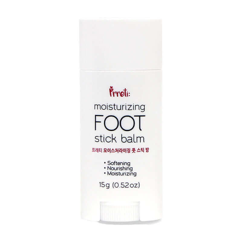 PRRETI Moisturizing Foot Stick Balm 15g Lakinza K-beauty