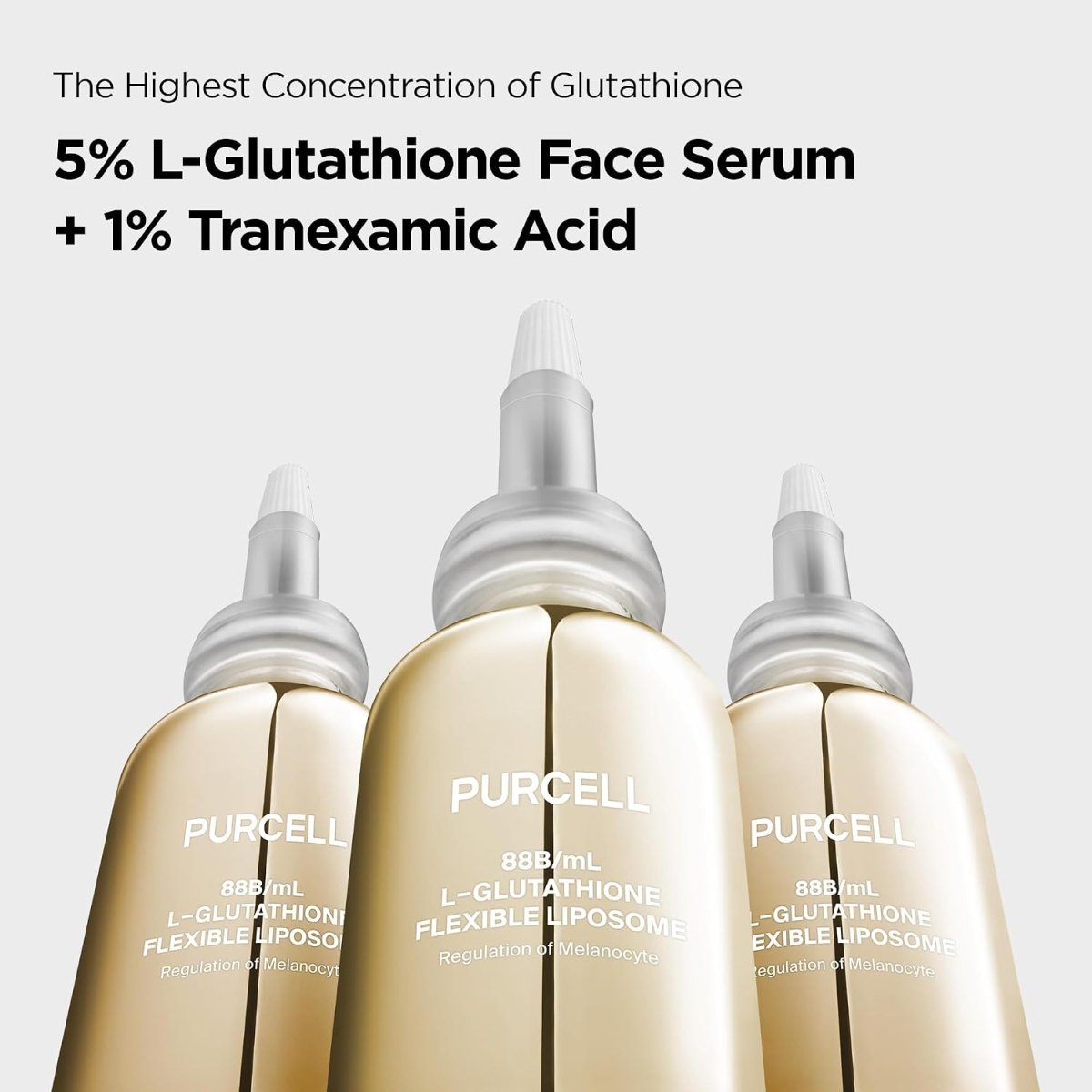 Purcell 88B/mL L-Glutathione Flexible Liposome 30ml Lakinza K-beauty