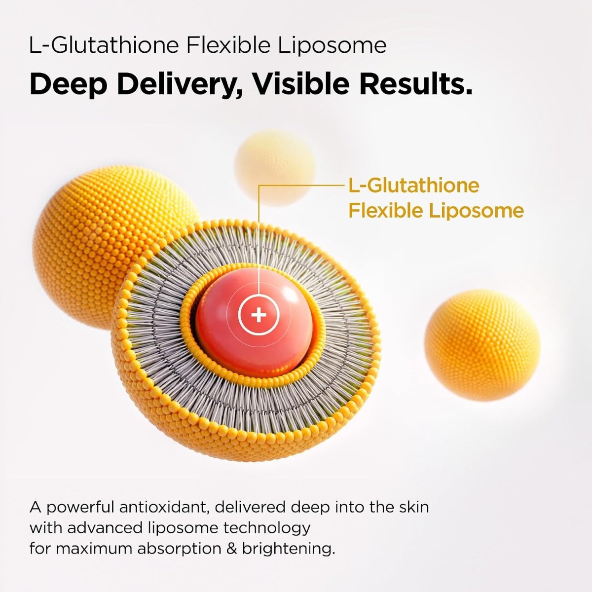 Purcell 88B/mL L-Glutathione Flexible Liposome 30ml Lakinza K-beauty