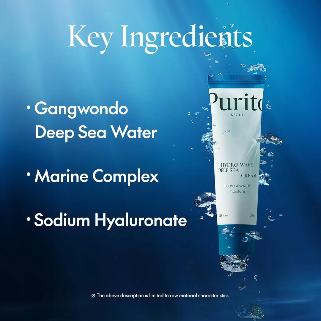 Purito Hydro Wave Deep Sea Cream 50ml Lakinza K-beauty