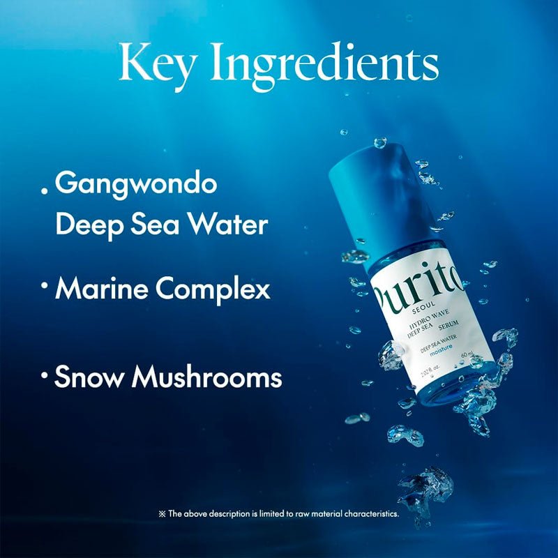 Purito Hydro Wave Deep Sea Serum 60ml | Lakinza K - beauty Canada