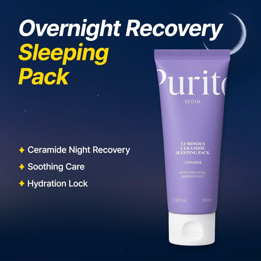 Purito Luminous Ceramide Sleeping Pack 80ml Lakinza K-beauty