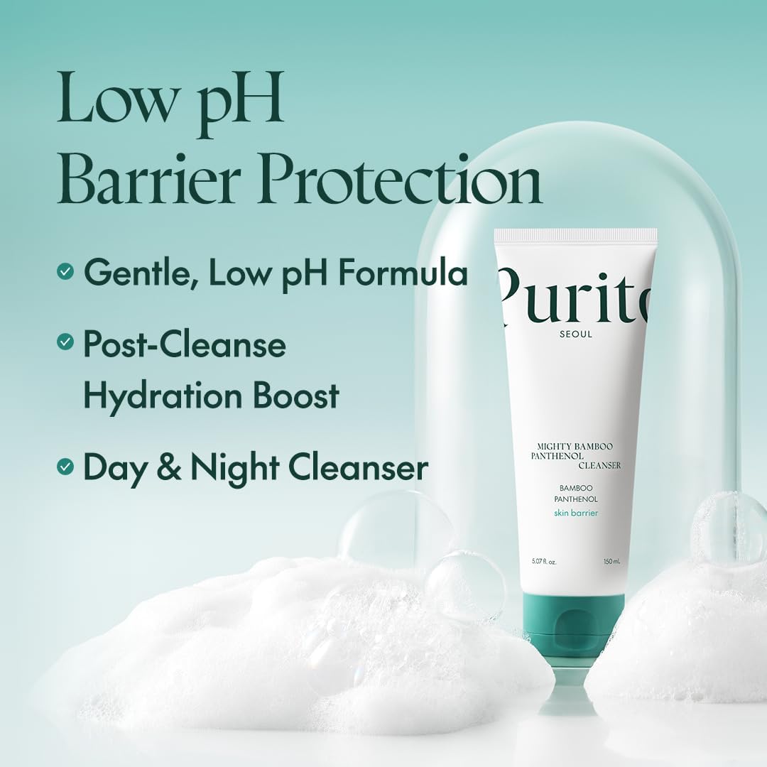 Purito Mighty Bamboo Panthenol Cleanser 150ml Lakinza K-beauty