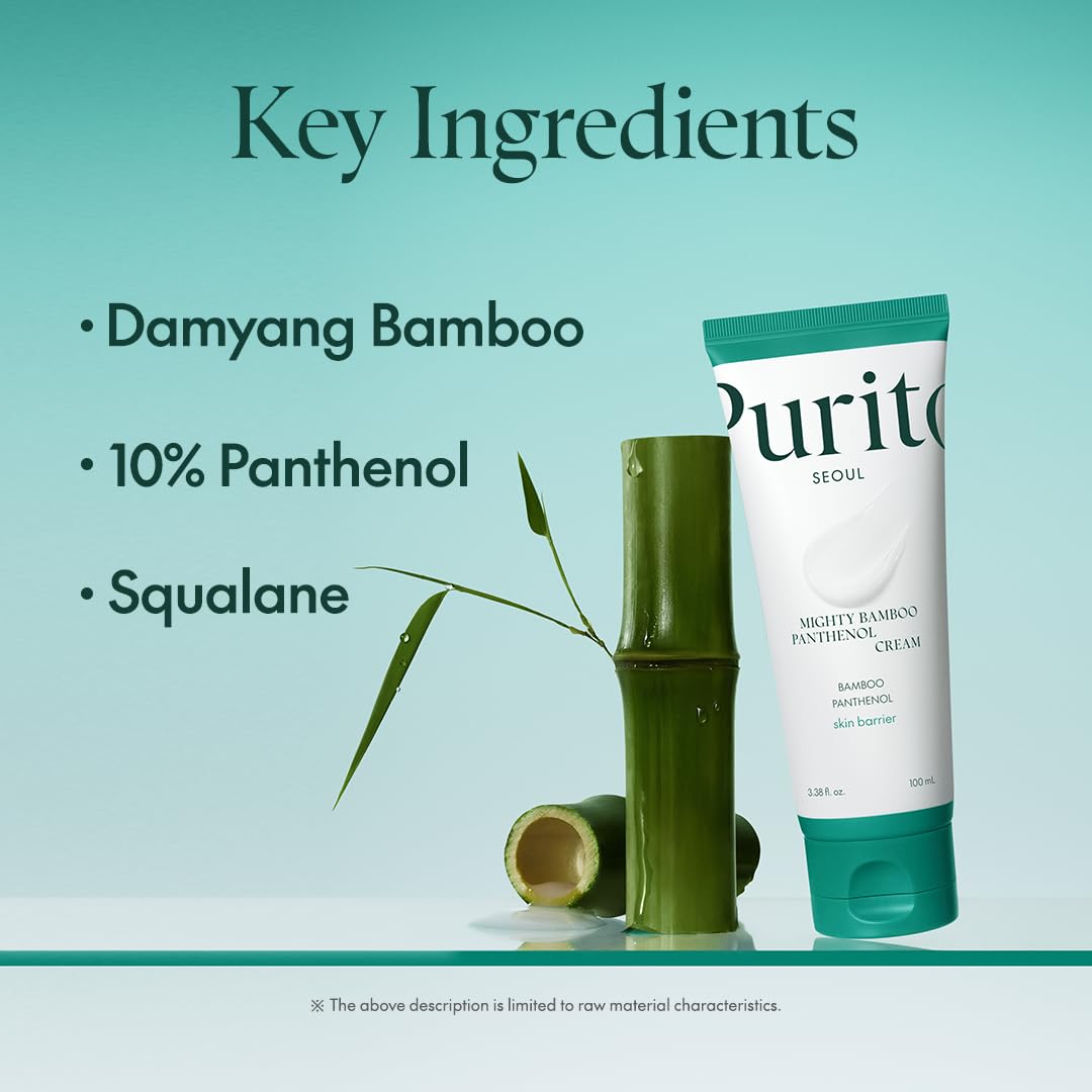 Purito Mighty Bamboo Panthenol Cream 100ml | Lakinza K - beauty Canada