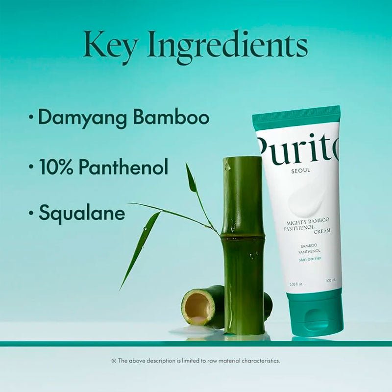 Purito Mighty Bamboo Panthenol Cream 100ml | Lakinza K - beauty Canada