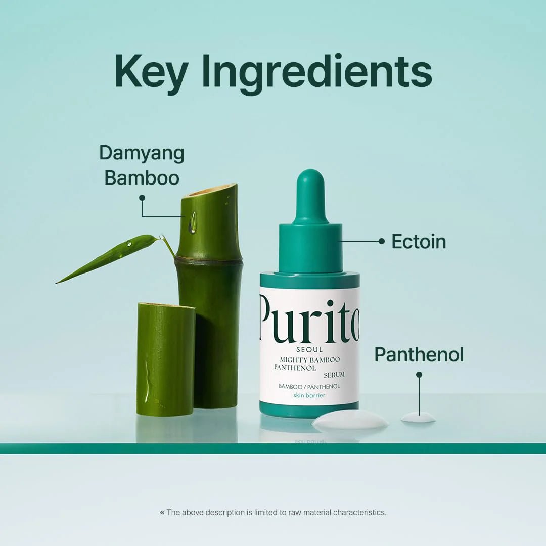 Purito Mighty Bamboo Panthenol Serum 30ml | Lakinza K - beauty Canada