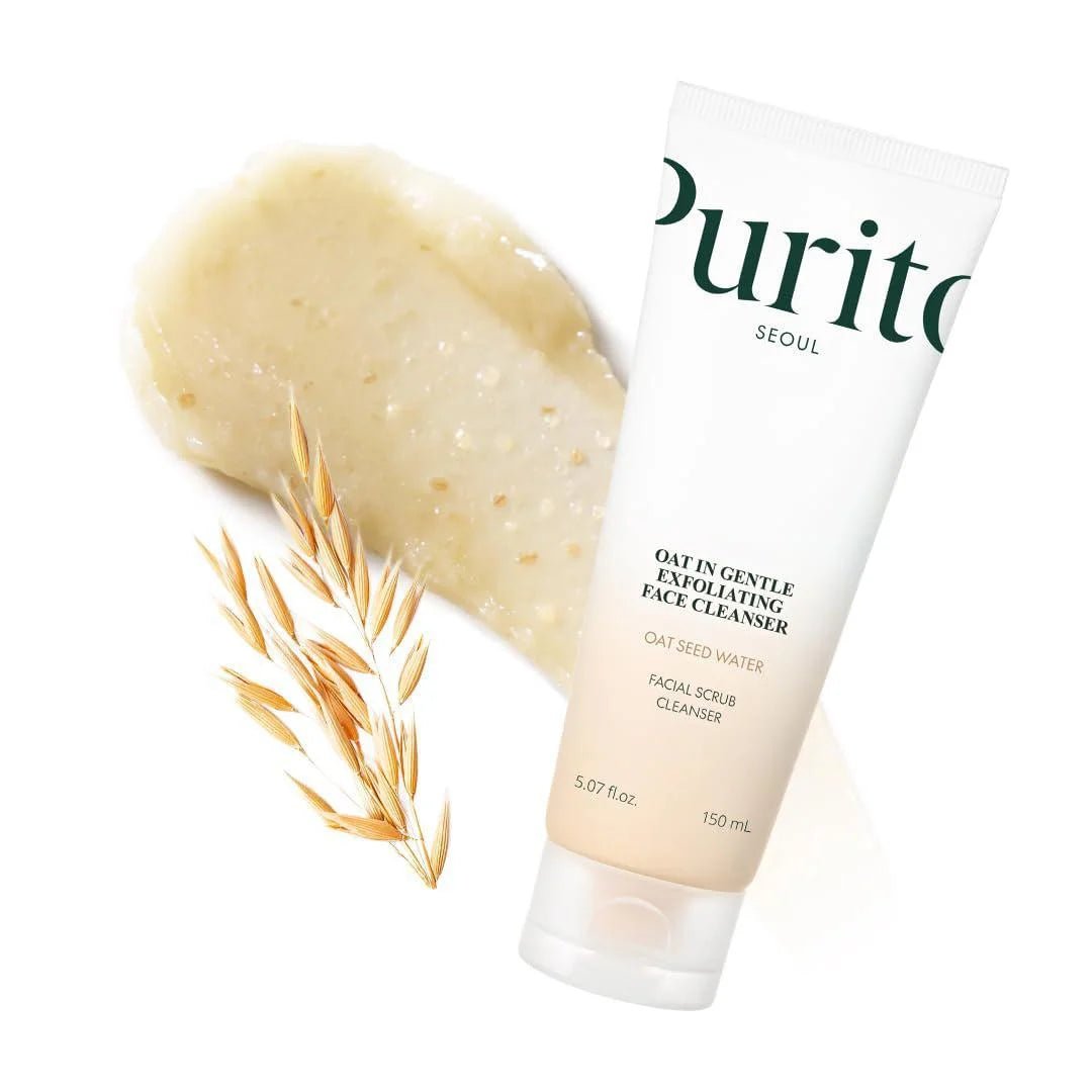 Purito Oat-in Gentle Exfoliating Face Cleanser 150ml Lakinza K-beauty