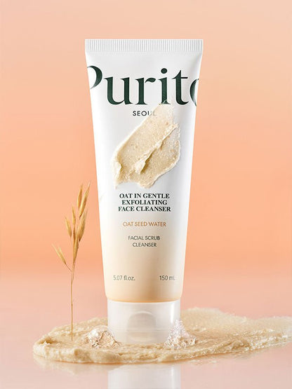Purito Oat - in Gentle Exfoliating Face Cleanser 150ml | Lakinza K - beauty Canada