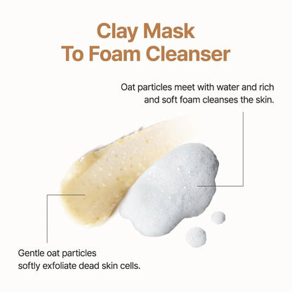 Purito Oat - in Gentle Exfoliating Face Cleanser 150ml | Lakinza K - beauty Canada