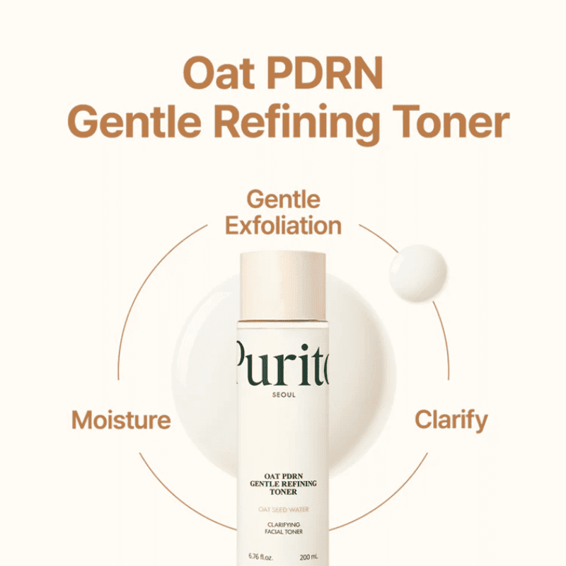 Purito Oat PDRN Gentle Refining Toner 200ml Lakinza K-beauty