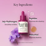 Purito Timeless Bloom Bakuchiol Serum 30ml Lakinza K-beauty