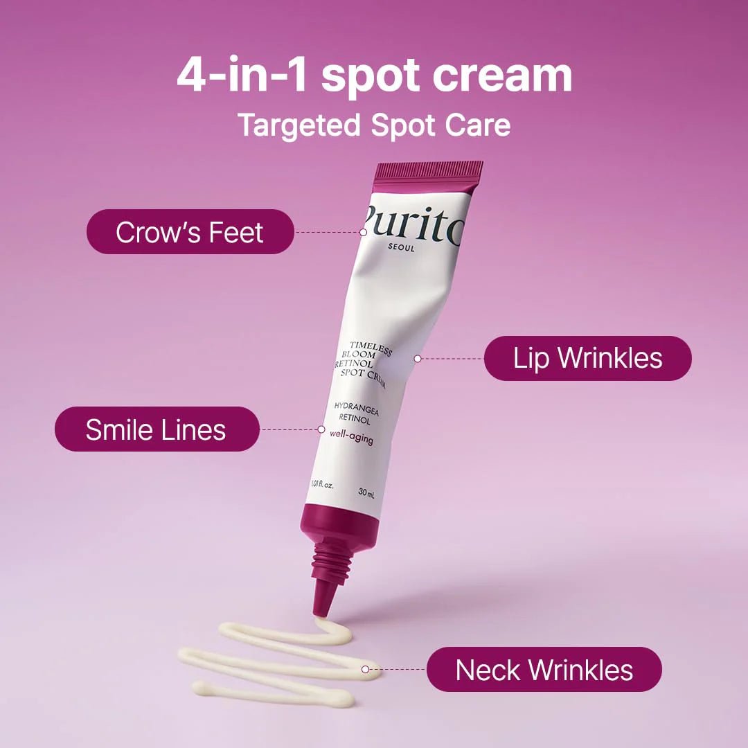 Purito Timeless Bloom Retinol Spot Cream 30ml Lakinza K-beauty