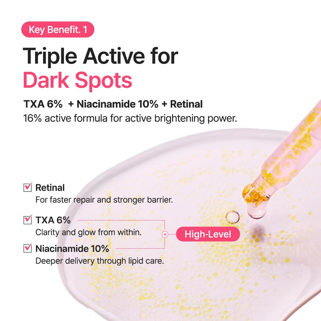 Purito TXA 6 Niacinamide 10 Retinal Serum 30ml | Lakinza K - beauty Canada