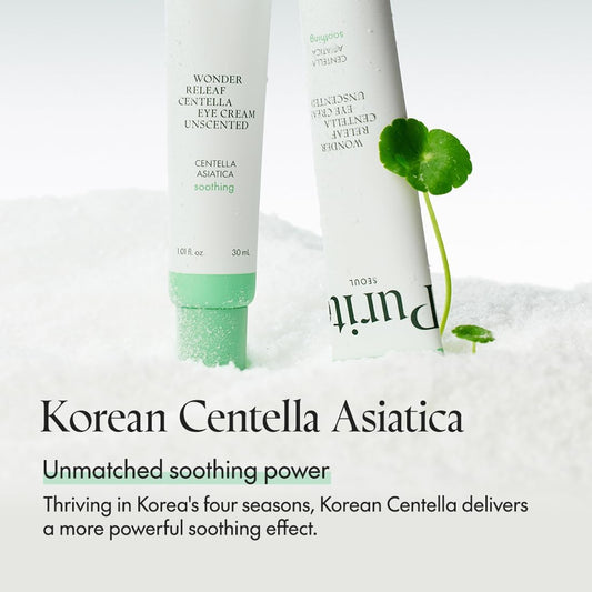 Purito Wonder Releaf Centella Eye Cream Unscented 30ml | Lakinza K - beauty Canada