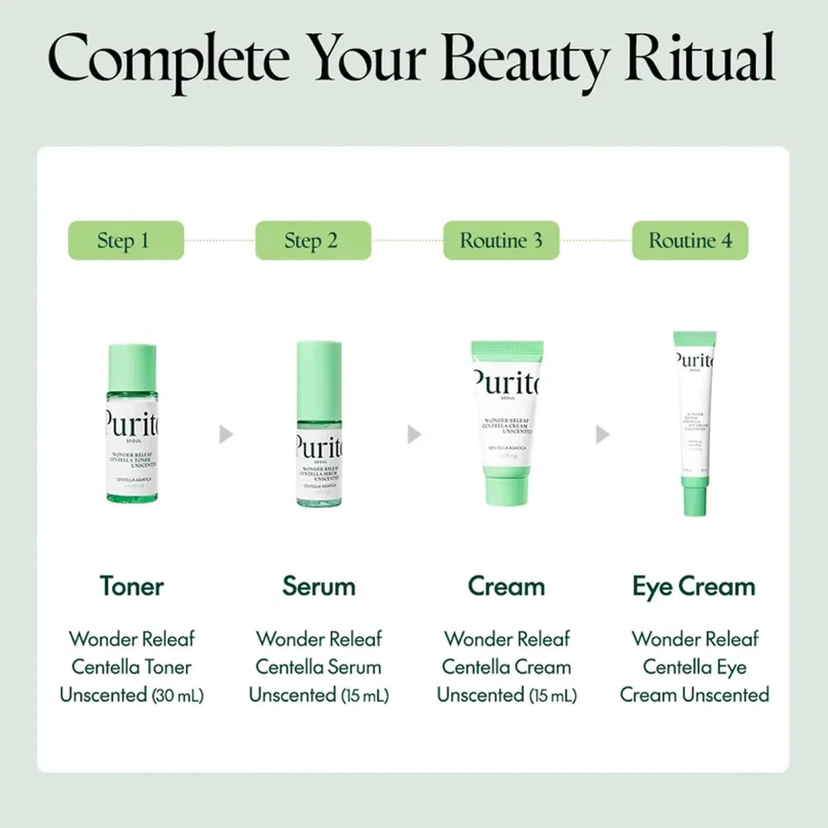 Purito Wonder Releaf Centella Mini Kit | Lakinza K - beauty Canada