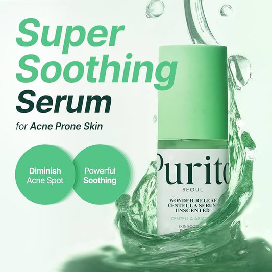 Purito Wonder Releaf Centella Serum Unscented 60ml | Lakinza K - beauty Canada